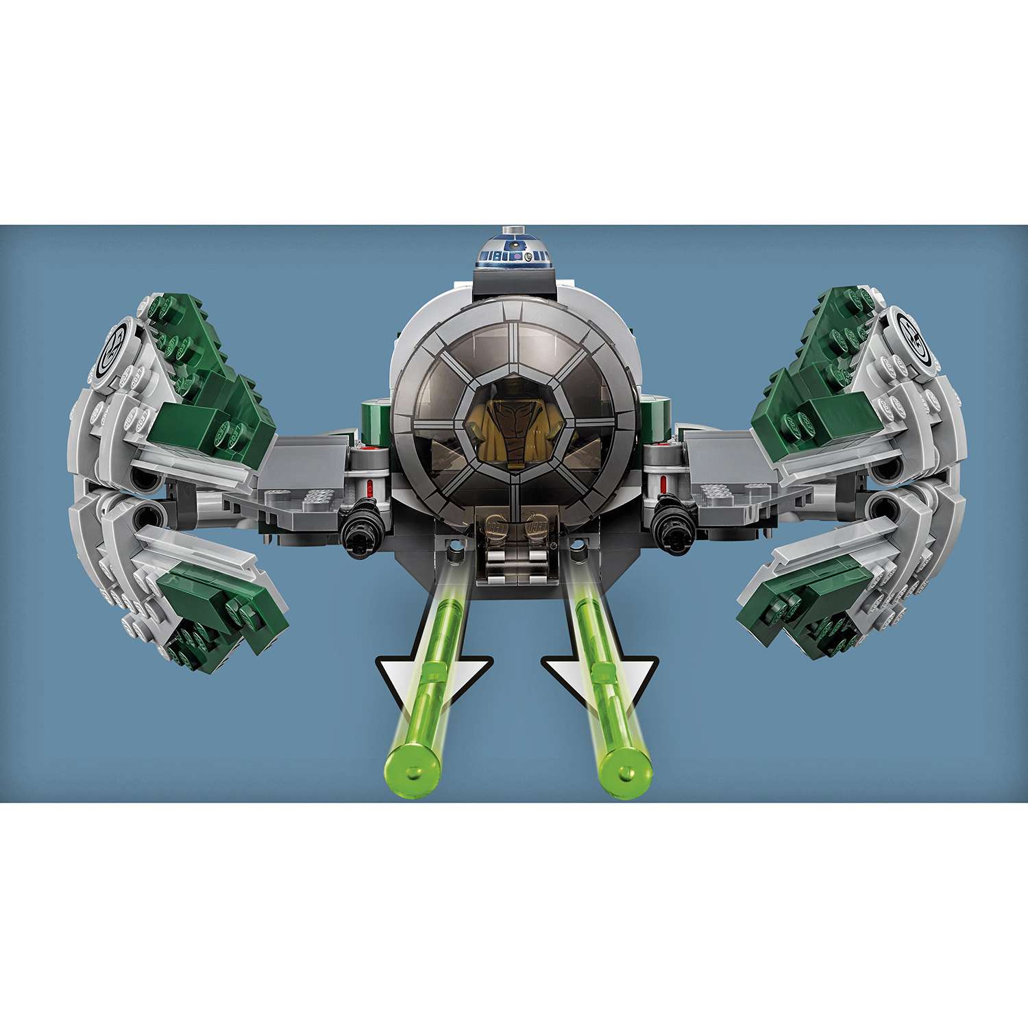 Конструктор LEGO Star Wars TM Звёздный истребитель Йоды™ (75168) - фото 7