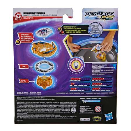 Набор игровой BeyBlade Пускатель с датчиком мощности F0660EU4