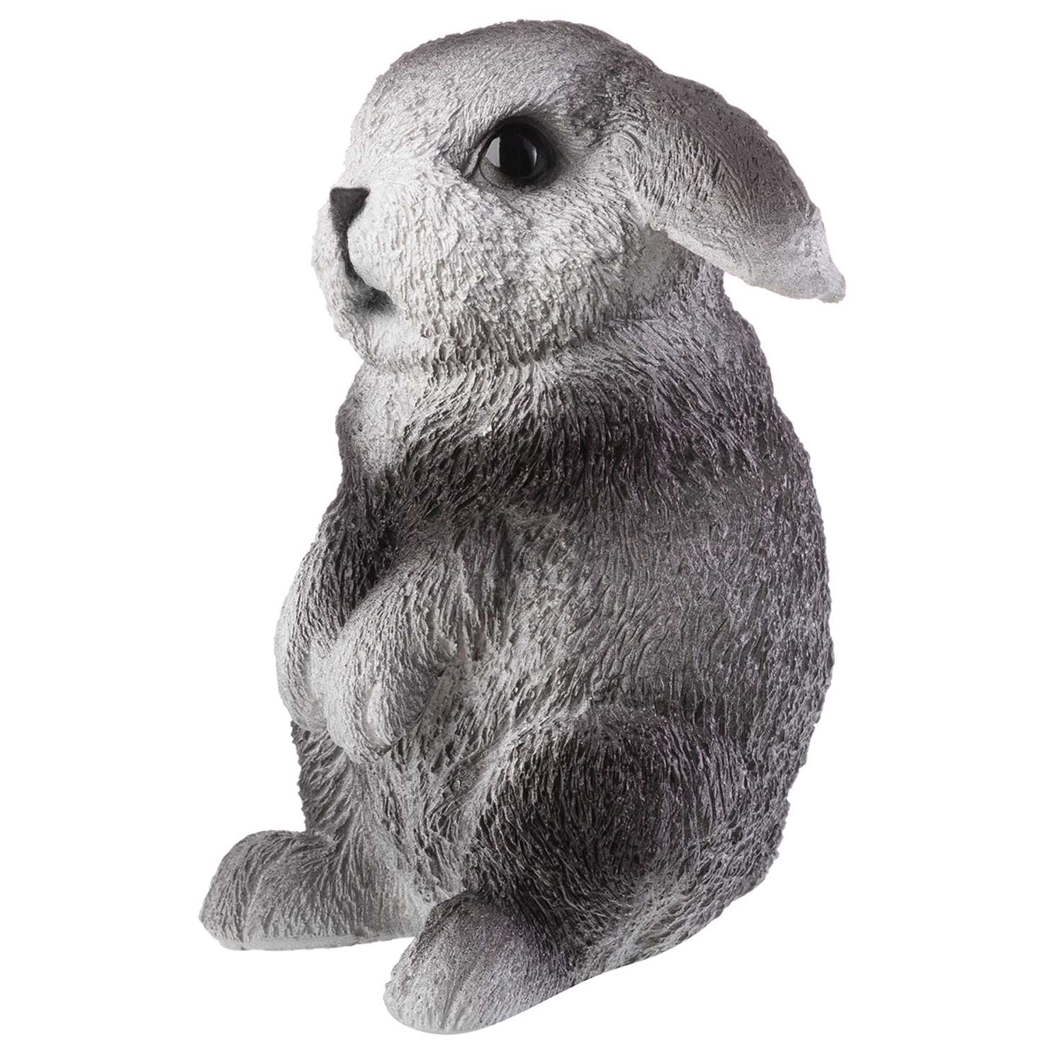 Копилка Elan Gallery 12х11х18 см Кролик милашка. серый с белыми лапками - фото 4