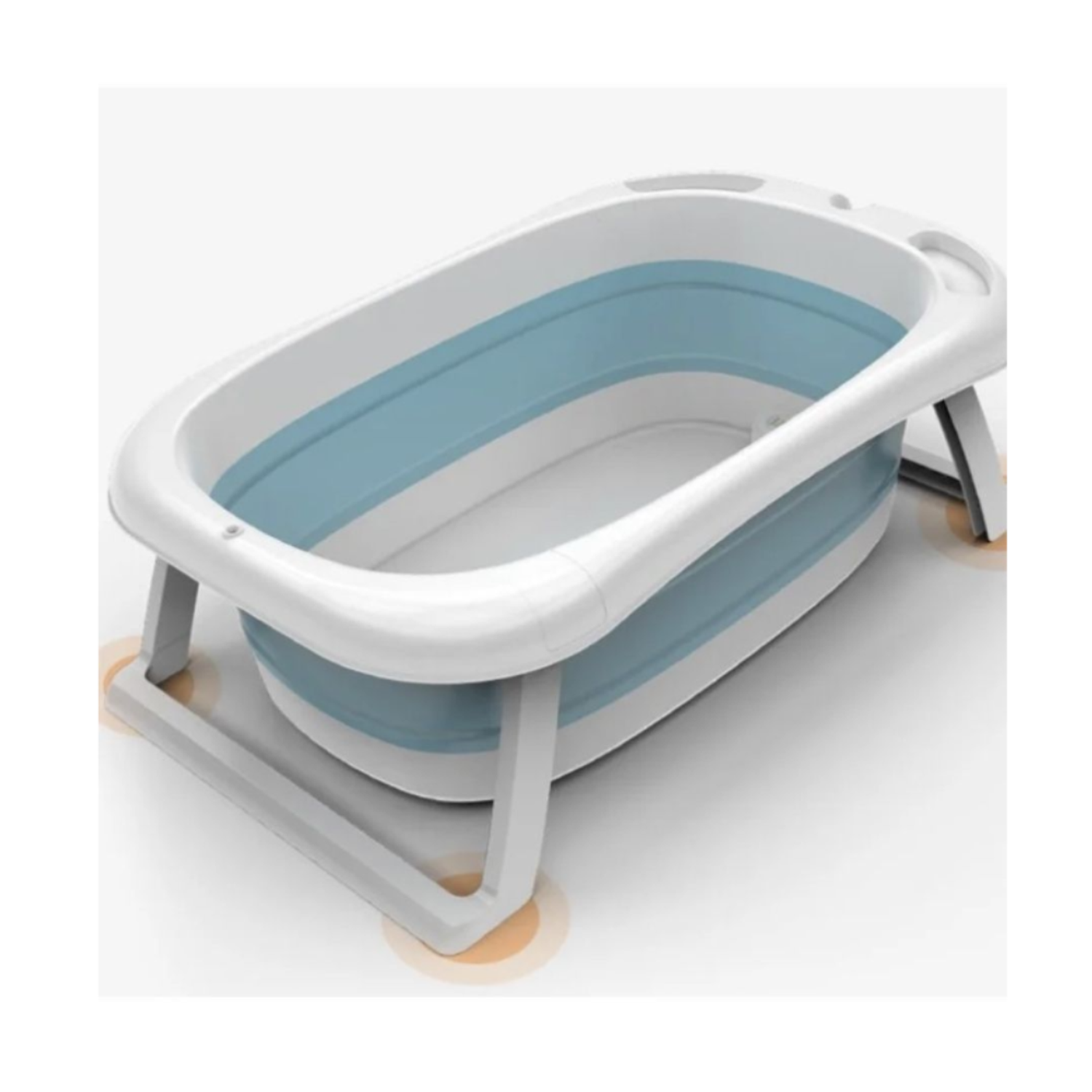 Ванночка детская для купания PlayKid серо-голубой - фото 1