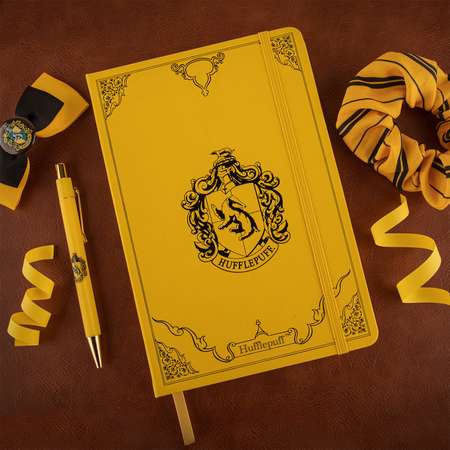 Блокнот Harry Potter Пуффендуй 160 листов и ручка