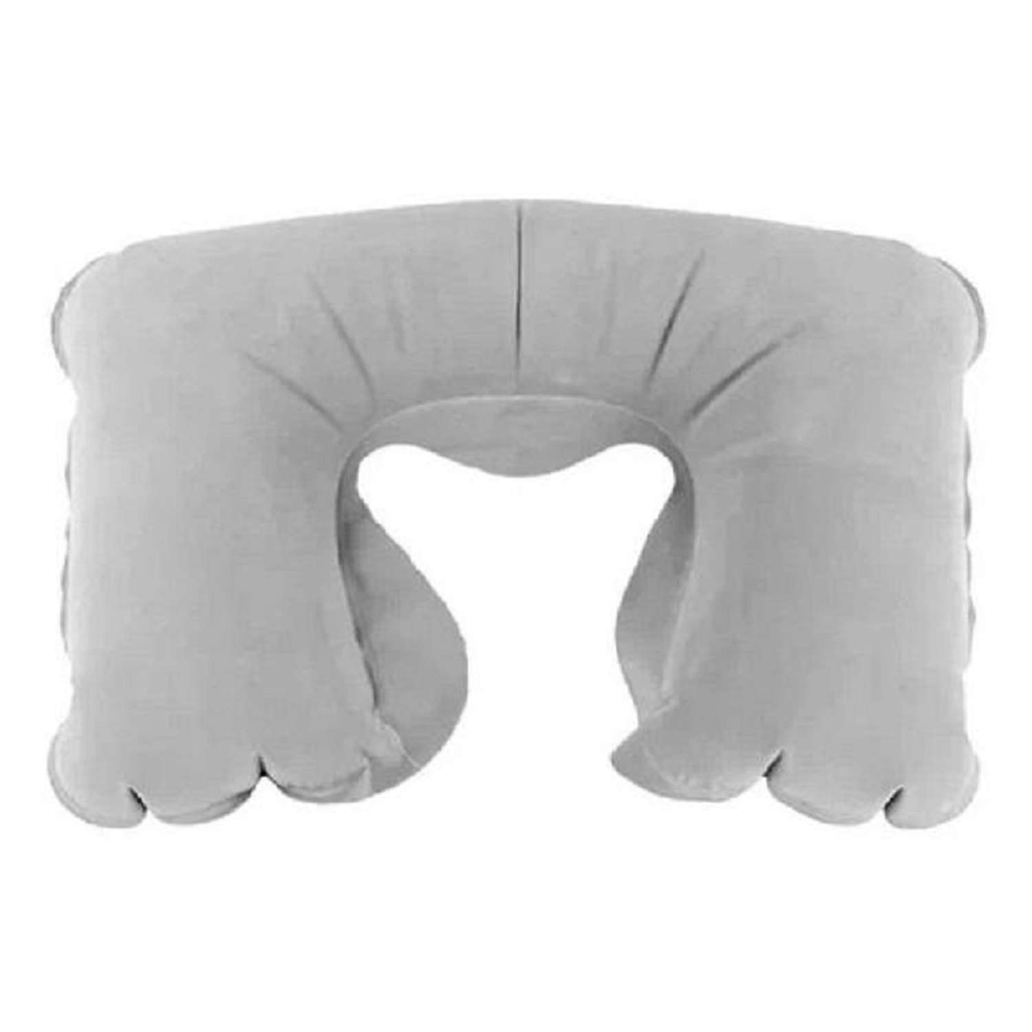 Подушка надувная ZDK Homium Travel Comfort дорожная цвет серый - фото 1