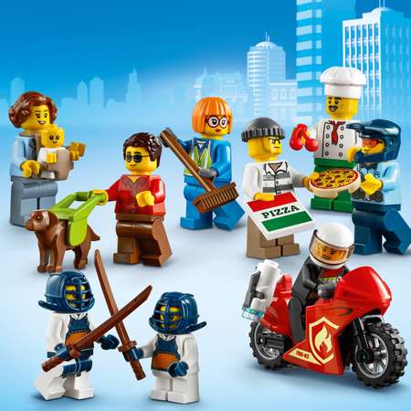 Конструктор LEGO City Центр города блочный