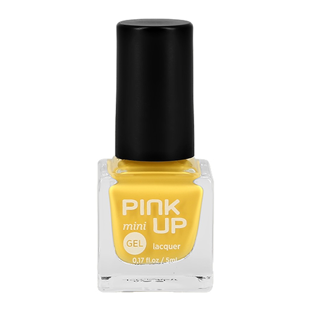 Лак для ногтей Pink Up mini gel с эффектом геля тон 28 5 мл - фото 3