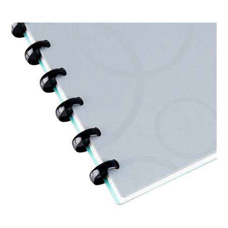 Бизнес-тетрадь Berlingo В5+ 80 листов Eclipse клетка на кольцах с заменой блока пластиковая обложка