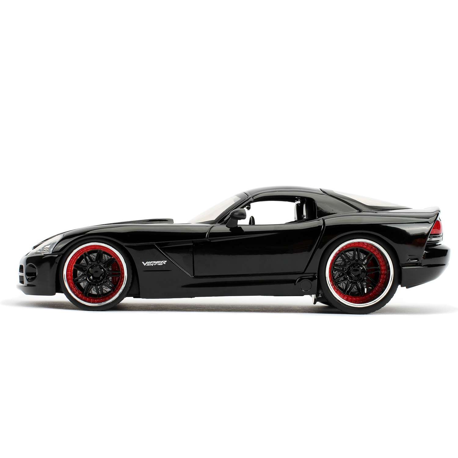 Машина Jada Fast and Furious 1:24 Dodge Viper SRT10 2008 Черная 30731 30731 - фото 4