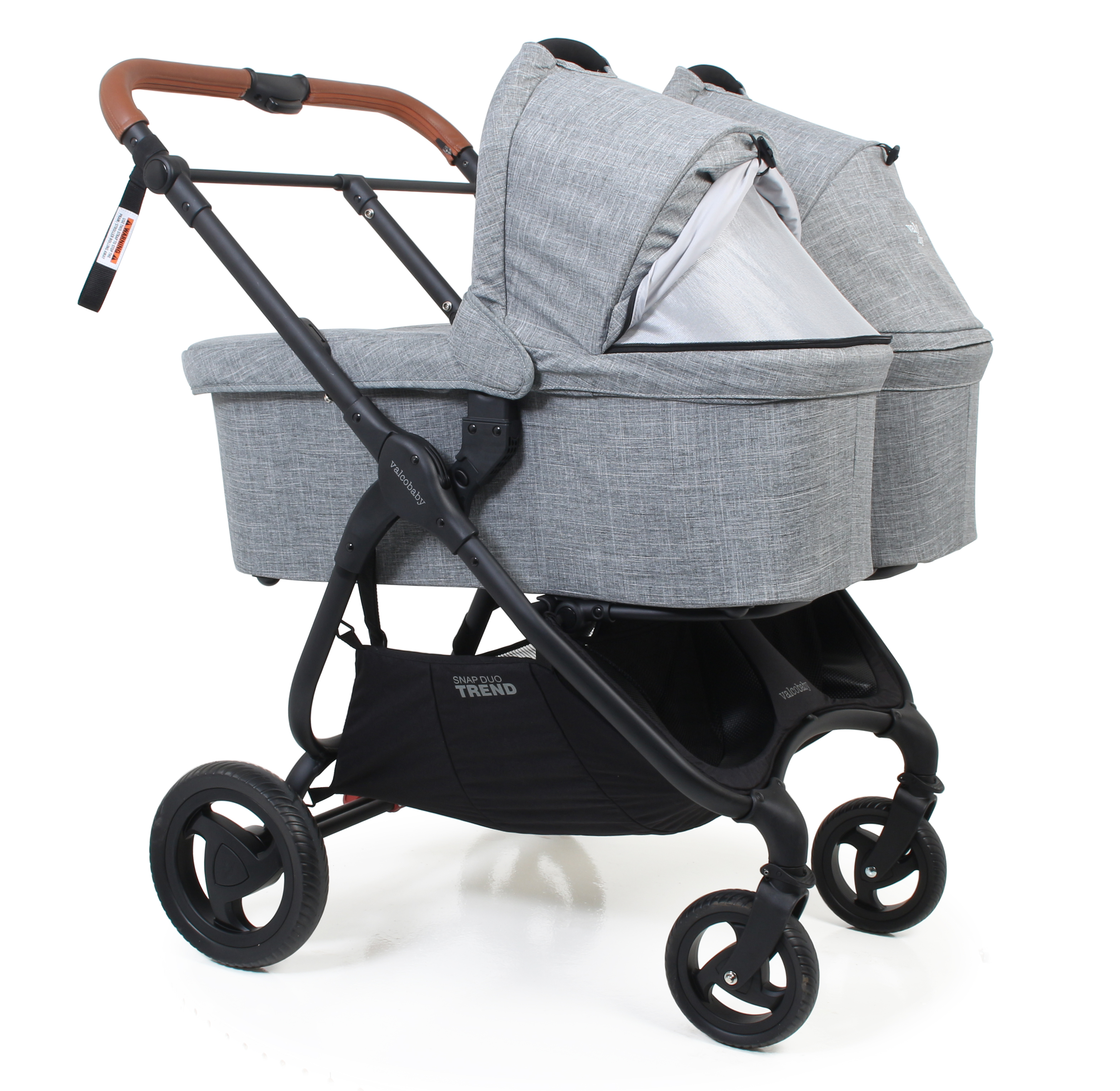 Люлька для коляски Valco baby External Bassinet для Snap Duo Trend / Grey Marle 9936 - фото 4