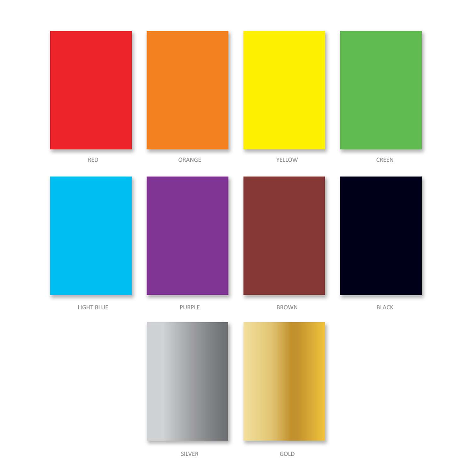 Картон цветной ArtBerry В5 мелованный 10цветов 10л 37211 - фото 3