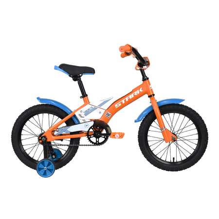 Велосипед Stark 23 Tanuki 16 Boy оранжевый/синий/белый