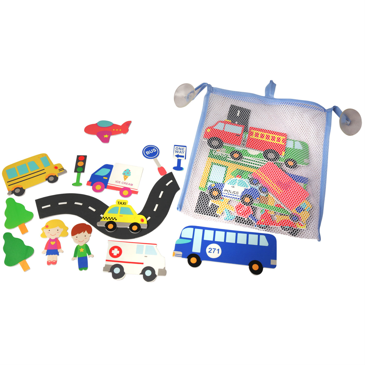 Набор для игры в ванной Fisher Price My small town 25предметов 10017 - фото 2