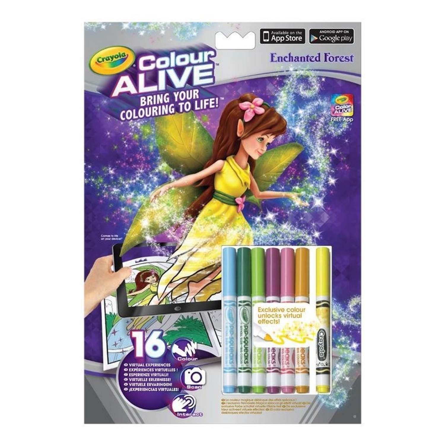 Раскраска Crayola Заколдованный сад - фото 1