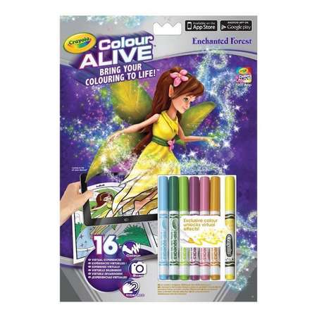 Раскраска Crayola Заколдованный сад