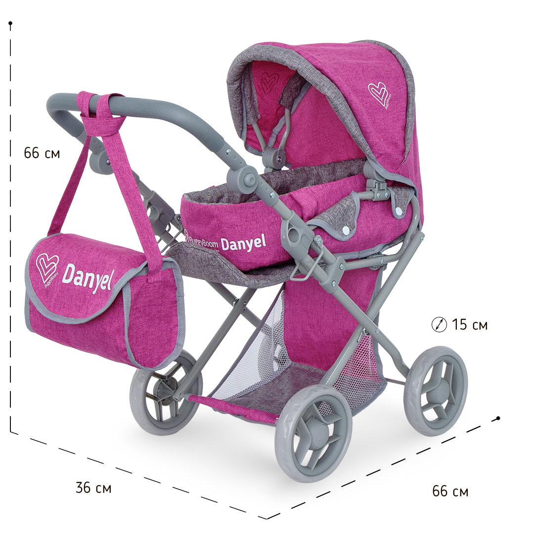 Коляска-трансформер для кукол Buggy Boom 8450-2256 - фото 2
