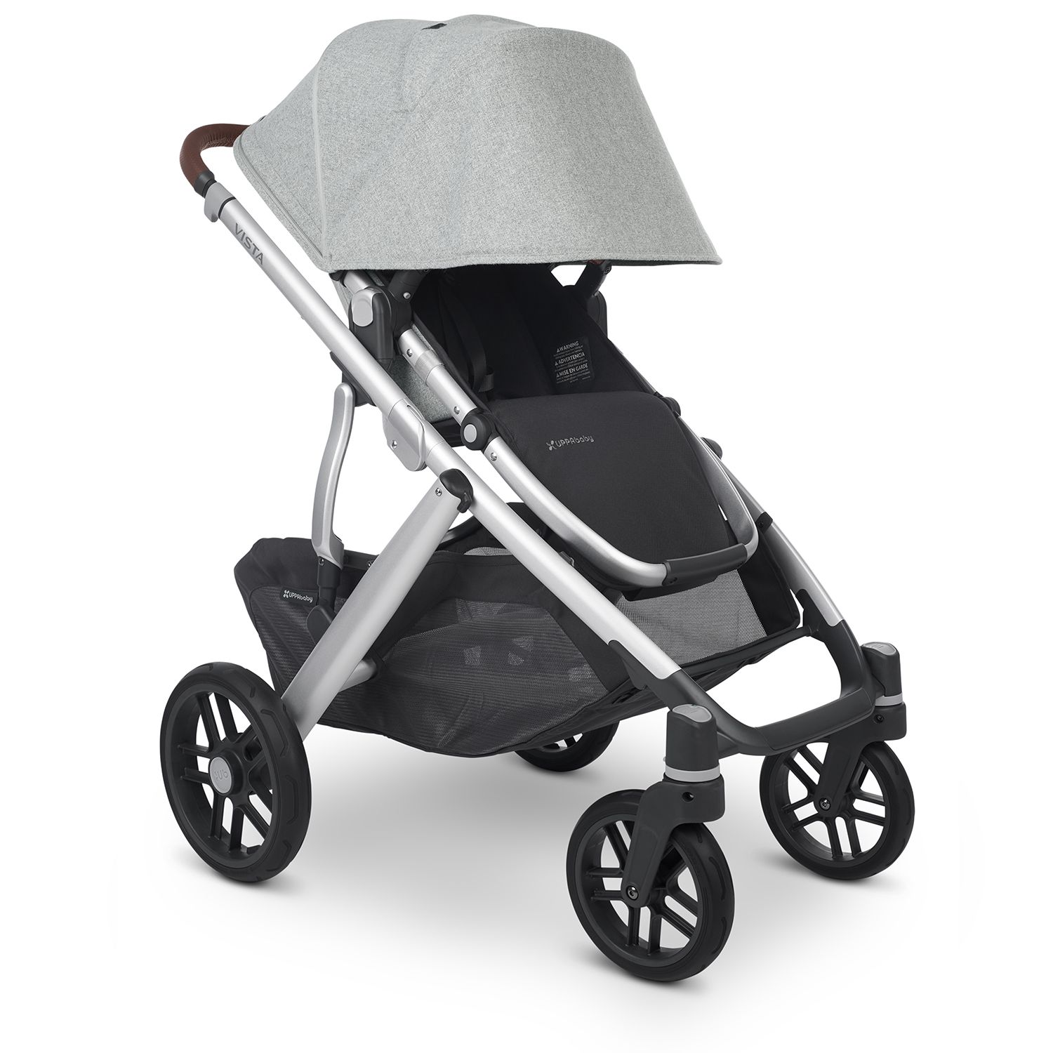 Коляска 2в1 UPPAbaby Vista V2 Stella Серебристый меланж - фото 23