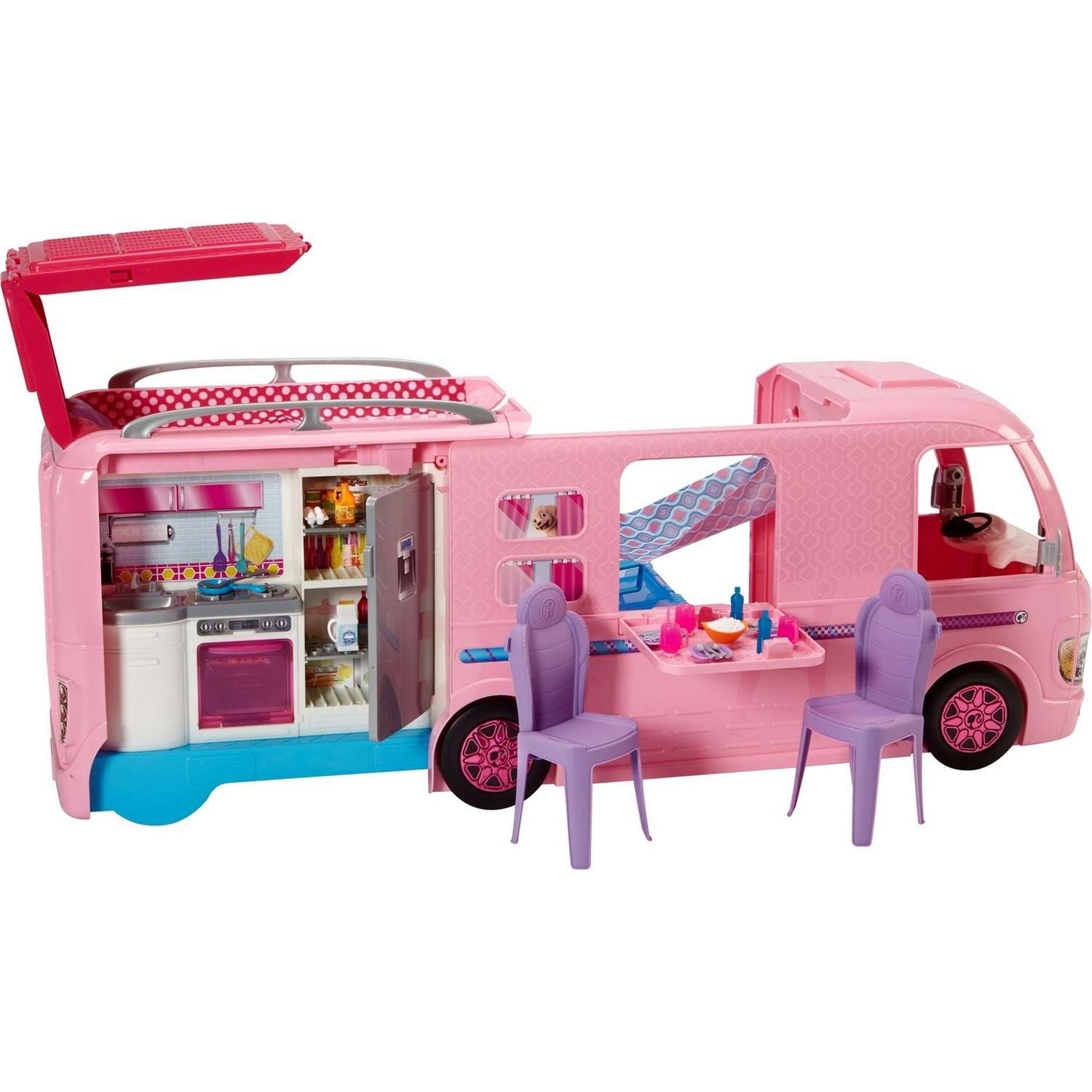 Фургон Barbie Волшебный раскладной FBR34 - фото 5