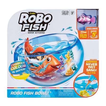 Игрушка Robo Alive Junior Рыбка в аквариуме 7126 ROBO ALIVE JUNIOR