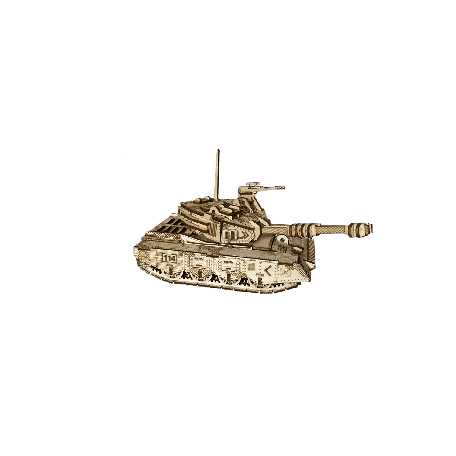 Сборная модель Чудо-Дерево Российский танк - фото 5