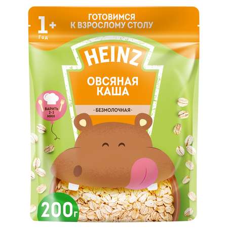 Каша безмолочная Heinz Я большой овсяная 200г с 12месяцев image