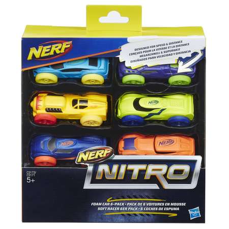 Машинки Nerf Нитро 6шт в ассортименте C3171EU4