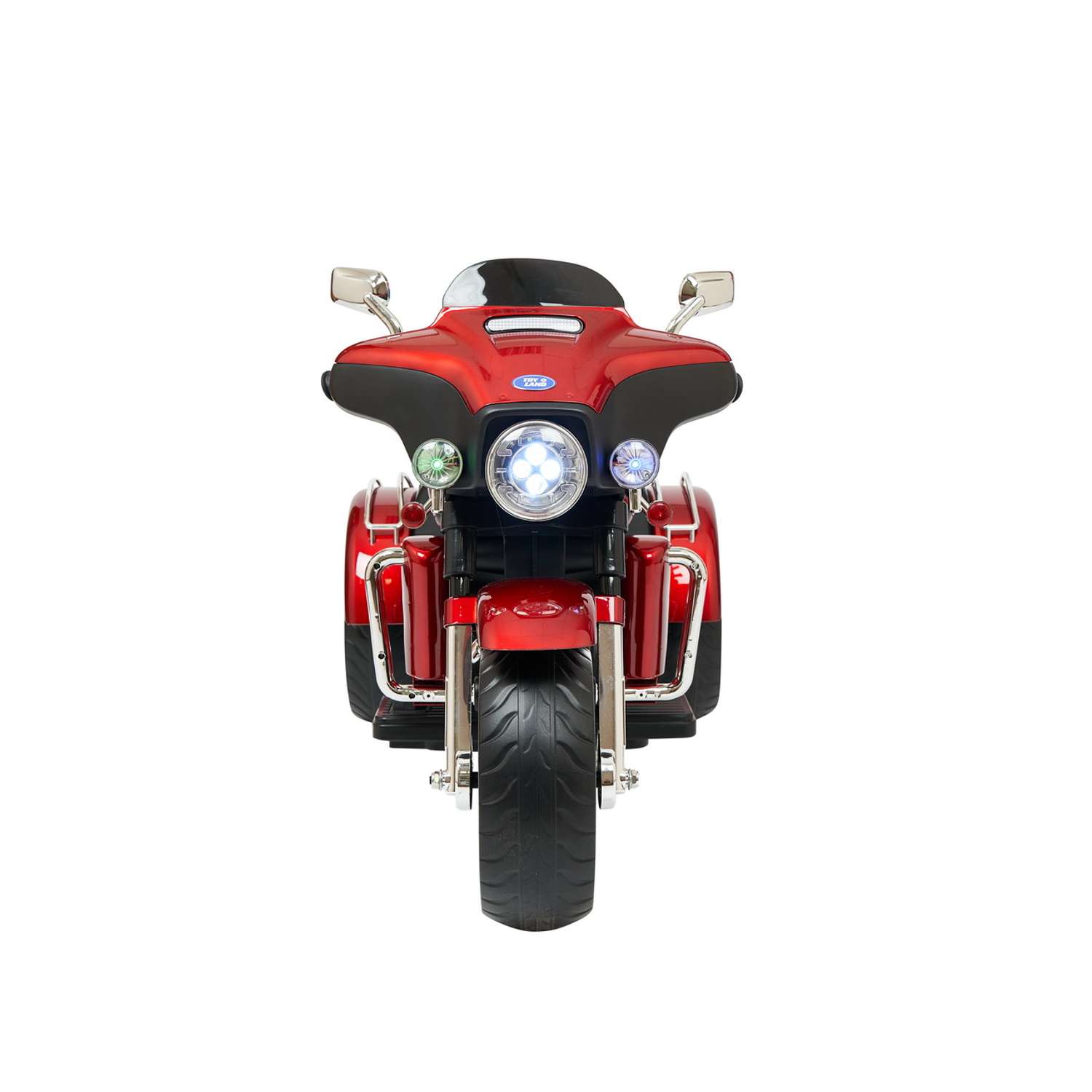 Электромобиль TOYLAND Трицикл Harley-Davidson Moto 7173 красный - фото 7