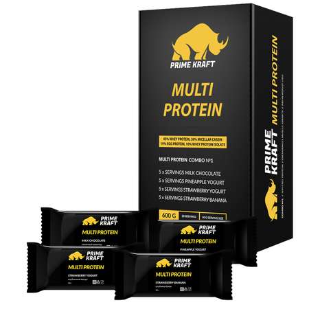 Коктейль Multi Protein Prime Kraft Белковый Сombo №1 30*20шт