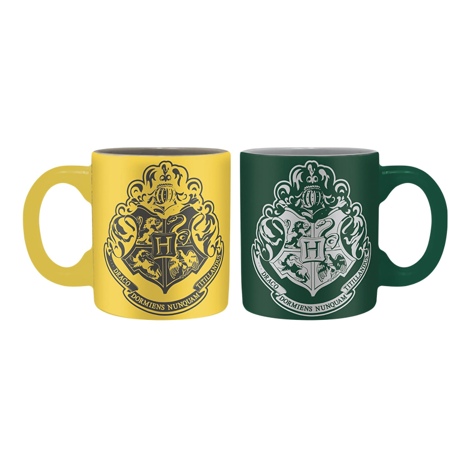 Набор кружек ABYStyle Harry Potter Slytherin and Hufflepuff 2 шт 110ml ABYMUG307 - фото 1