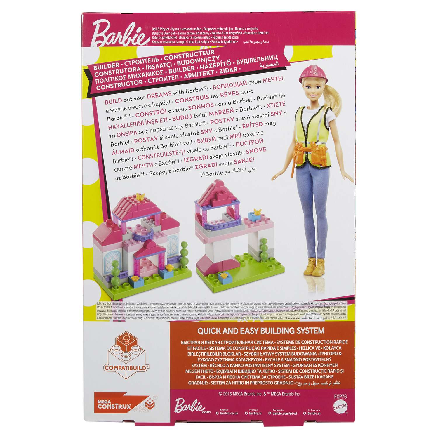 Игровой набор Barbie Строитель FCP76 - фото 3