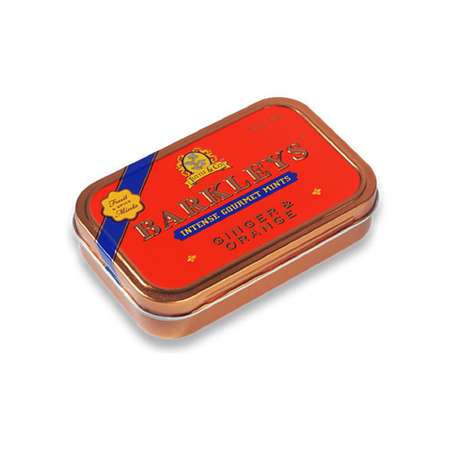 Леденцы BARKLEYS Mints Ginger Orange Имбирь Апельсин 50 гр