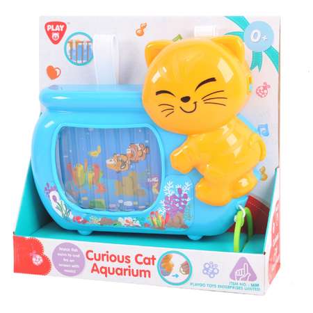 Развивающая игрушка Playgo Аквариум и кошка