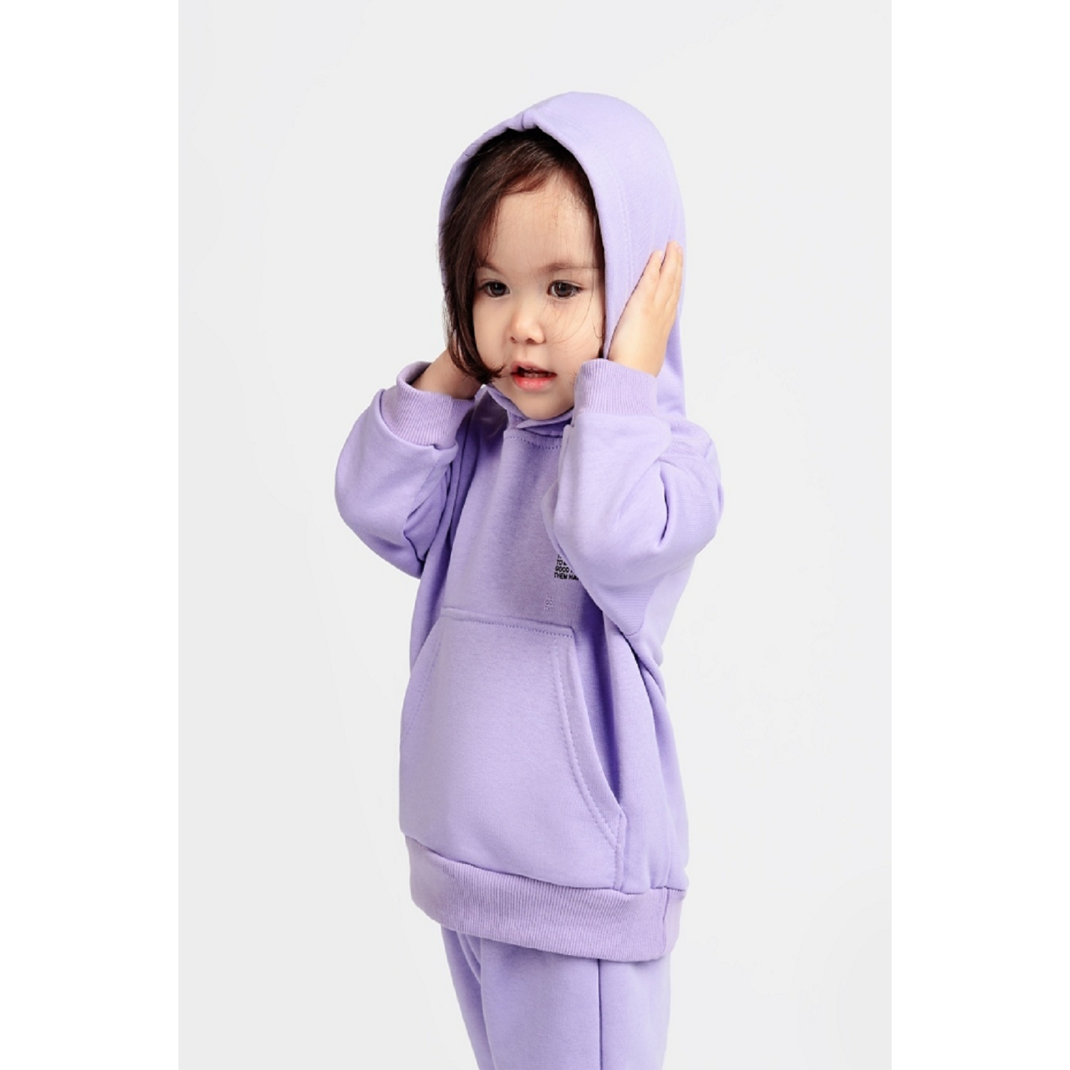 Худи и брюки Marsik Kids MK502IR/лиловый - фото 2