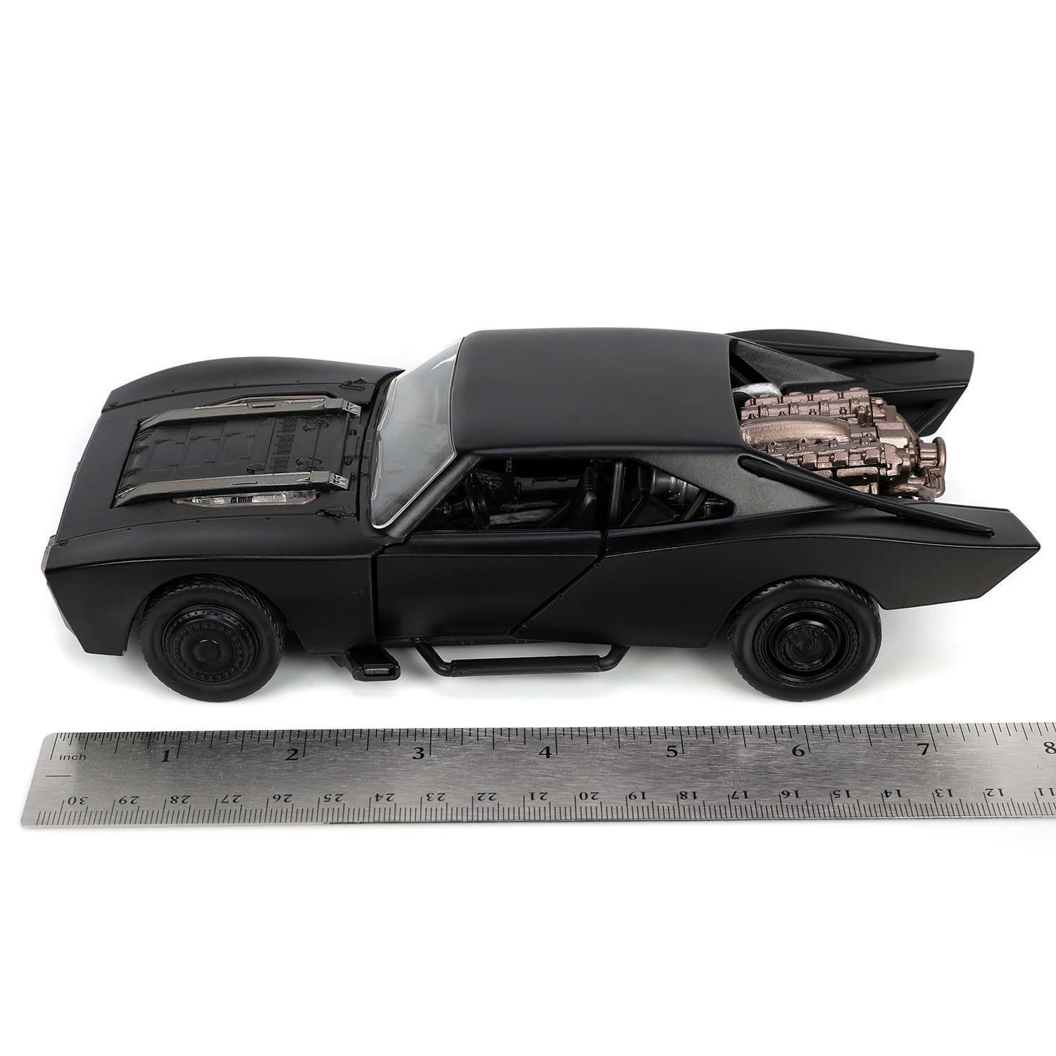 Автомобиль Jada Batmobile with Batman 1:24 черный ТоуR64 - фото 7