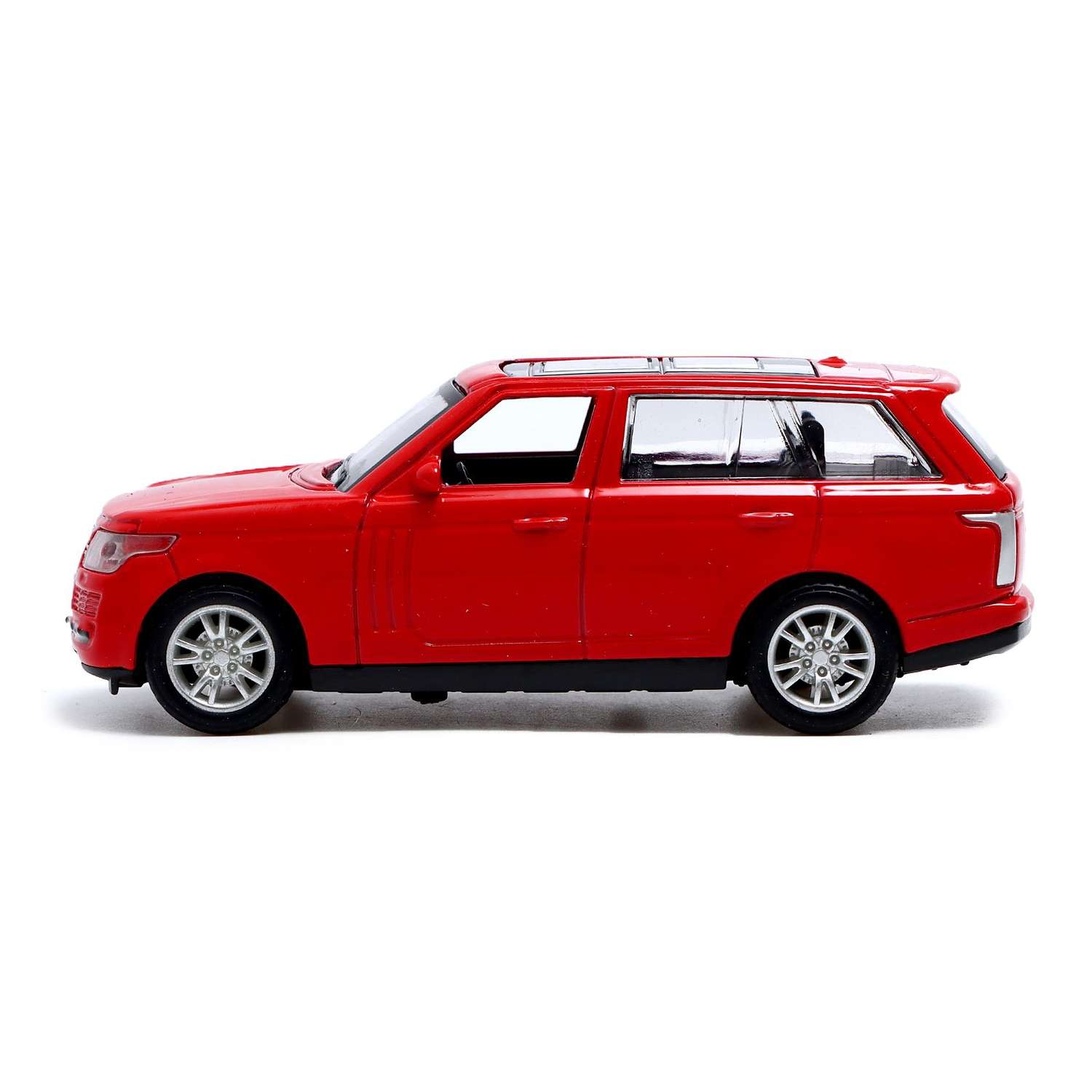 Машина Автоград металлическая «Джип» инерционная масштаб 1:43 цвет красный 7608959 - фото 2