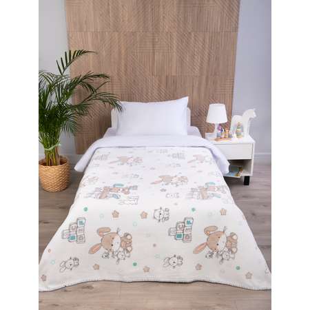 Плед Baby Nice MICRO FLANNEL Игрушки 1.5 сп