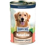 Корм для собак Happy Dog телятина с рисом 410г