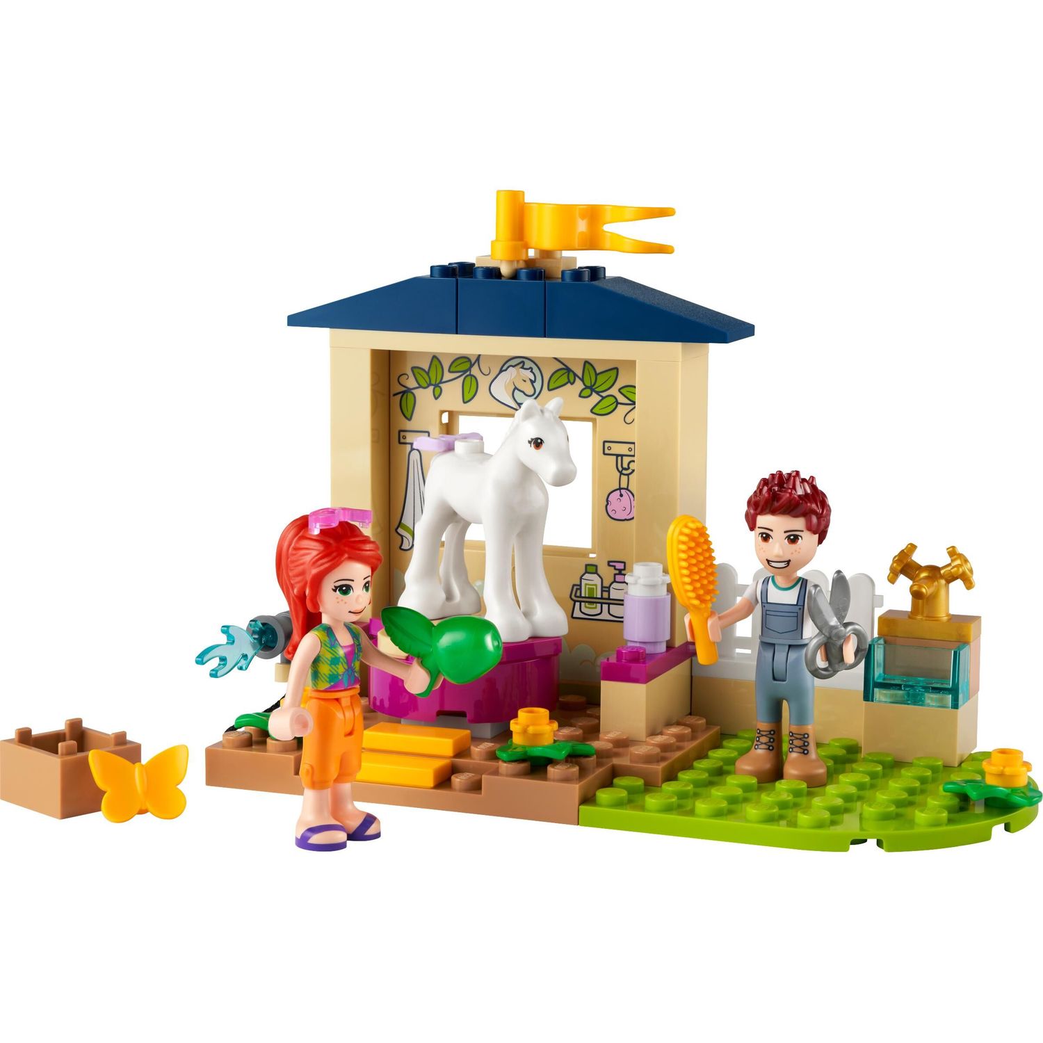 Конструктор LEGO Friends Pony-Washing Stable 41696 - фото 2