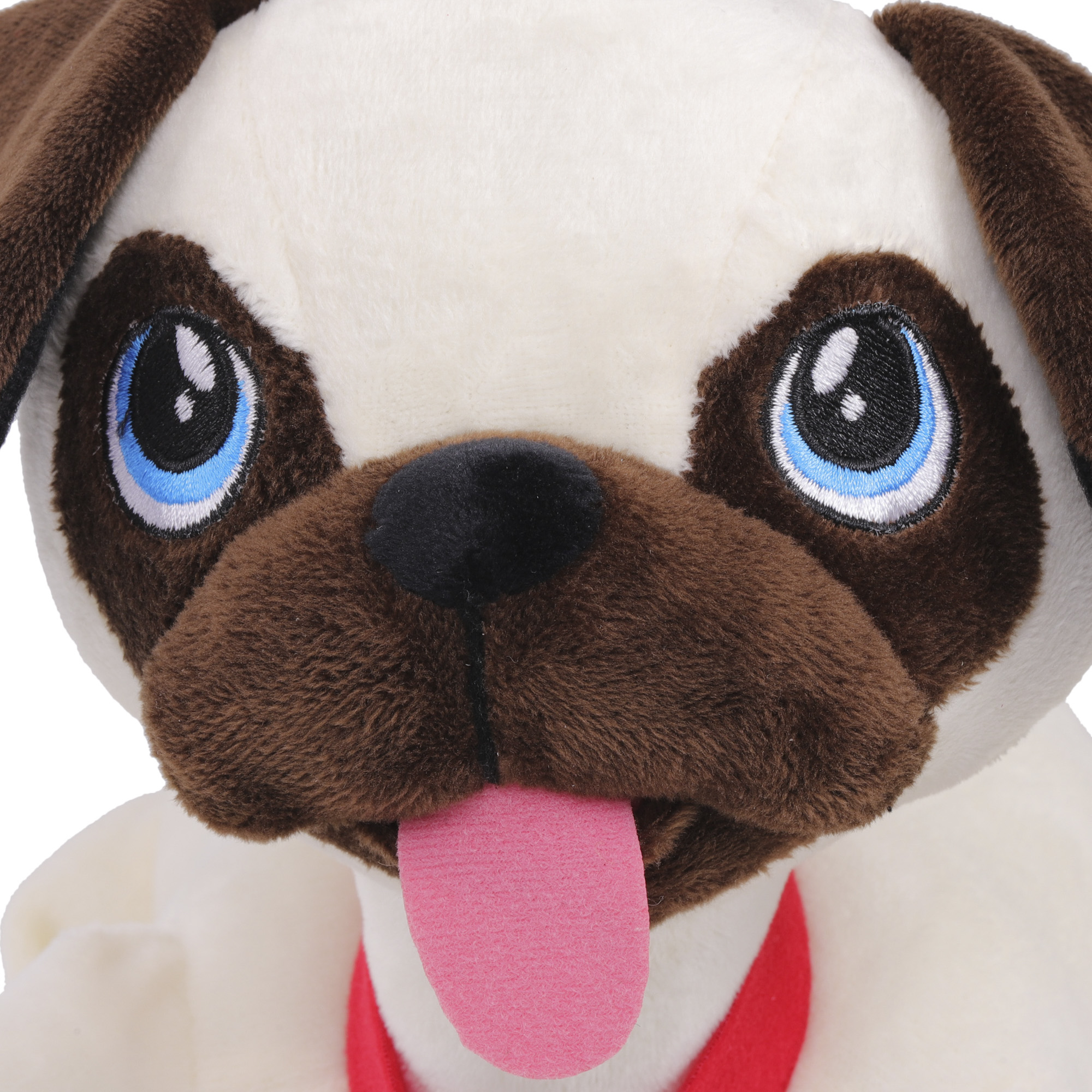 Интерактивная игрушка Собачка-Шагачка собачка на поводке Мопс - фото 4