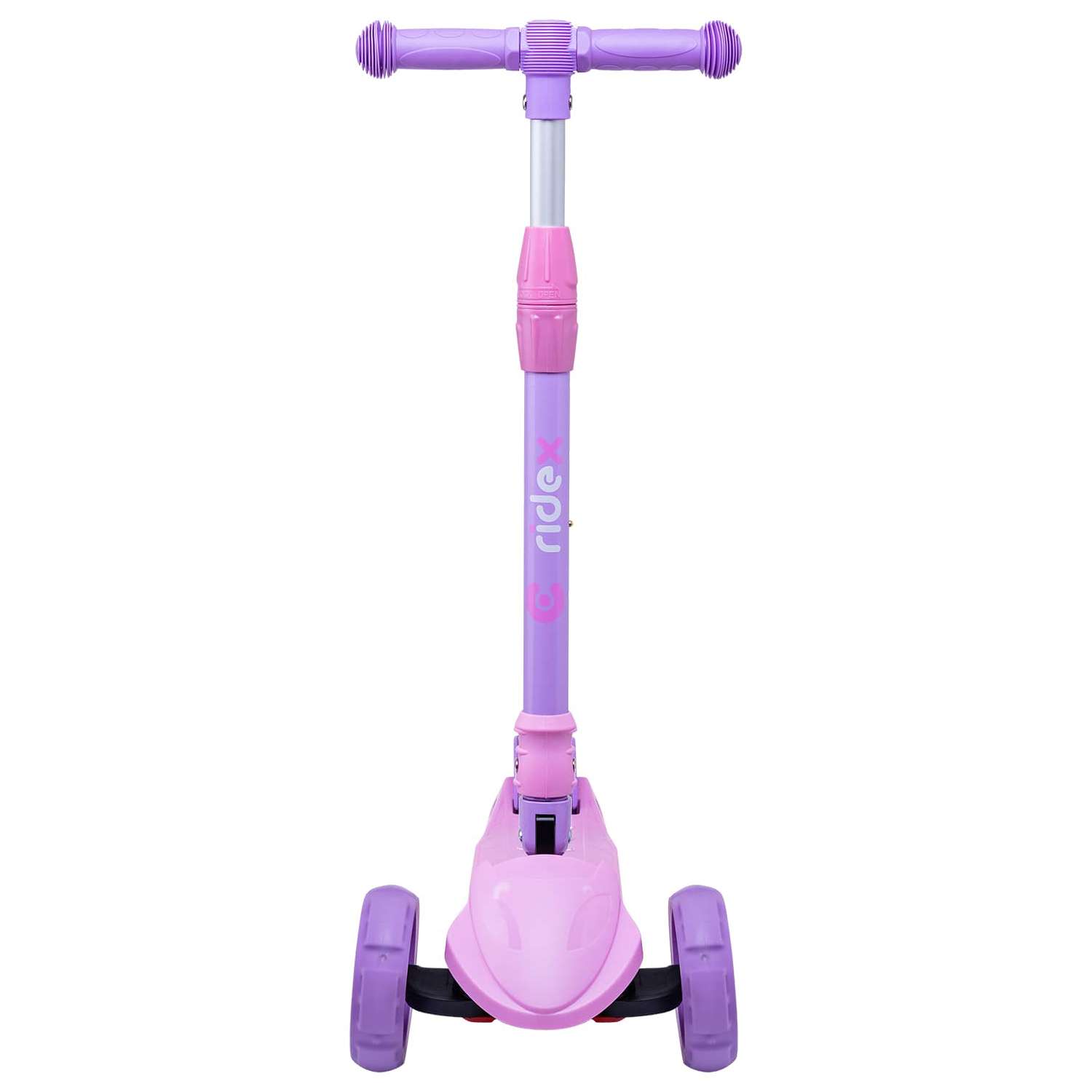 Самокат RIDEX трехколесный 3 wheels scooter Bunny 135/90 pink/violet - фото 3