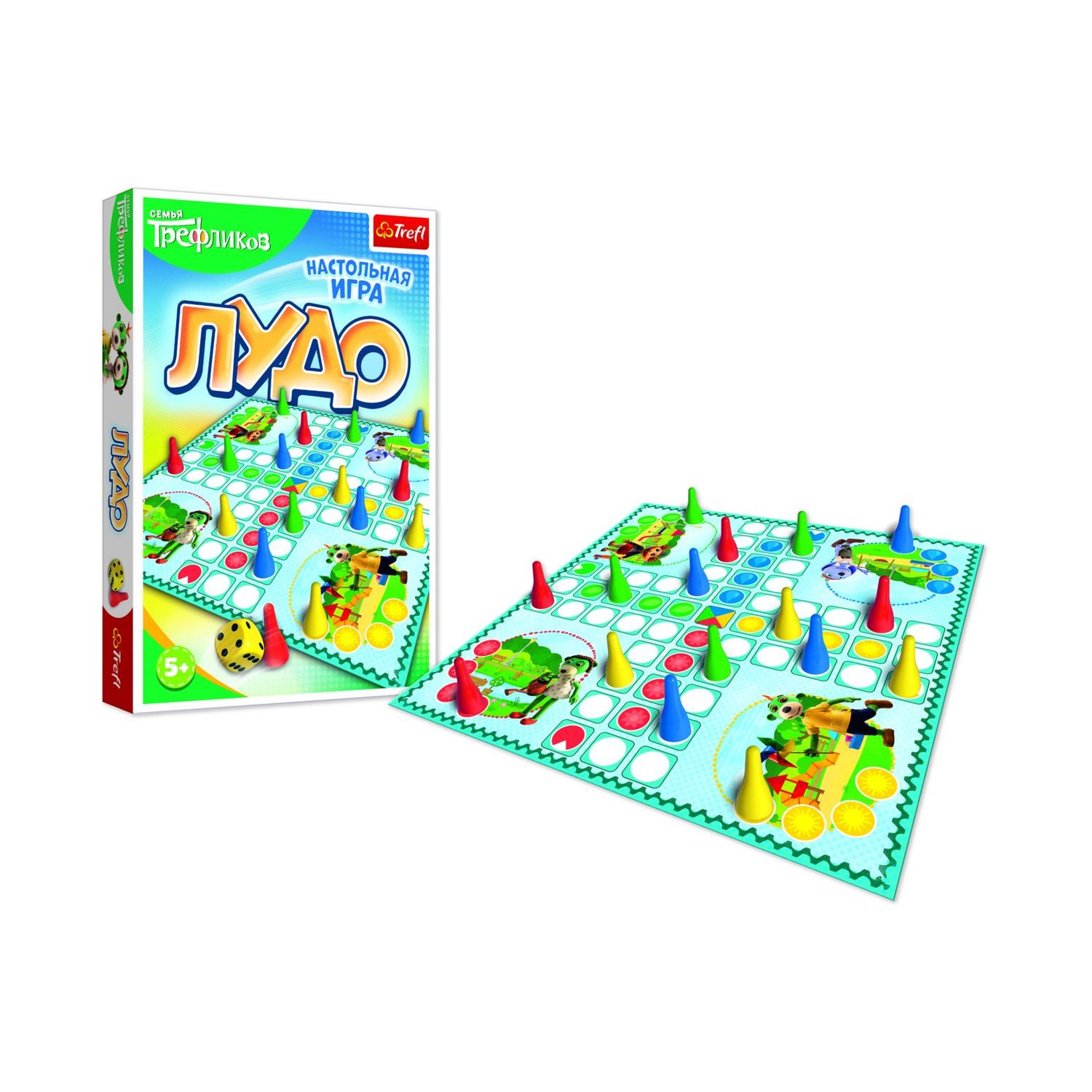 Игра настольная Trefl Лудо 02156 - фото 4