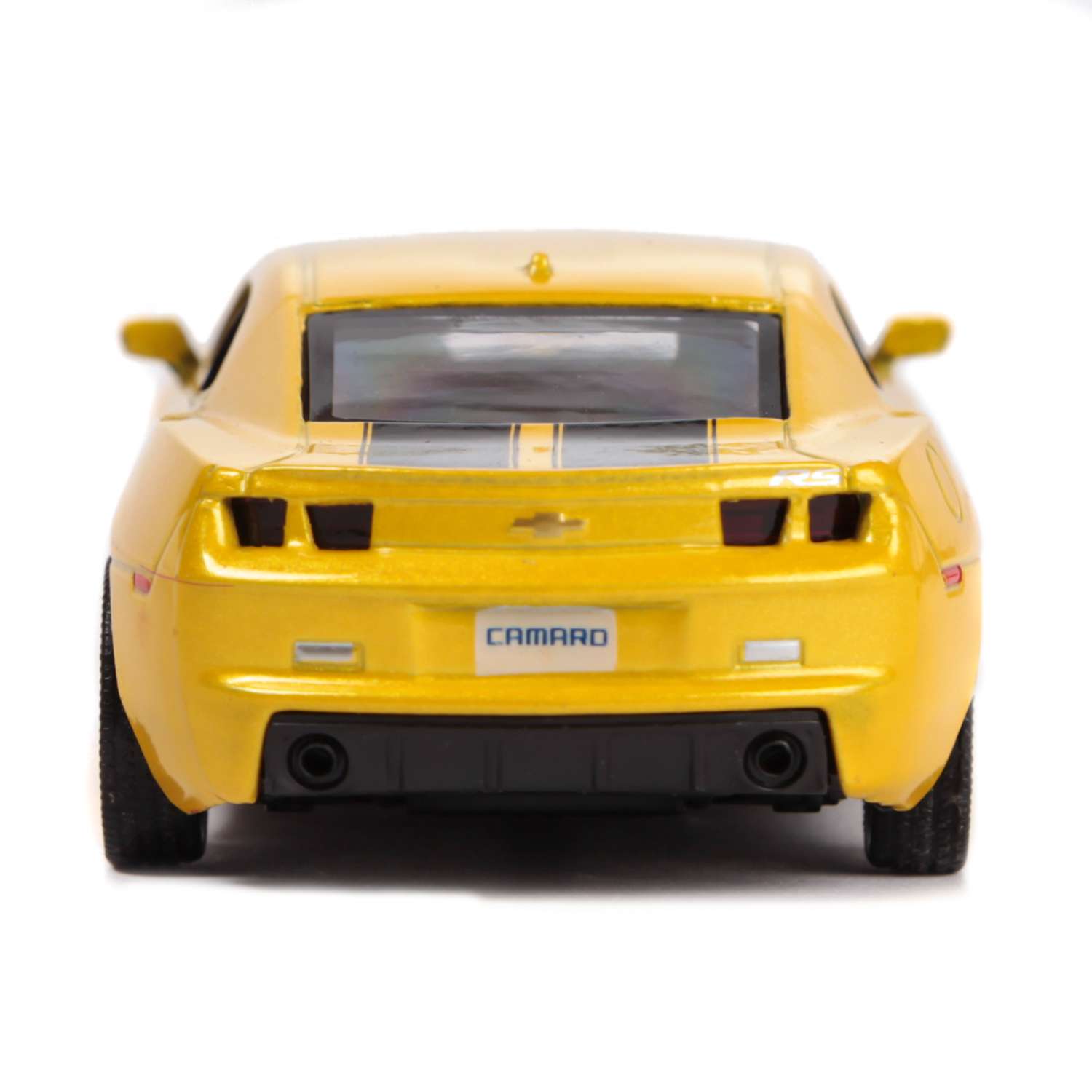 Машина Mobicaro Chevrolet Camaro 1:32 Желтый металлик 544005Z(E) - фото 5