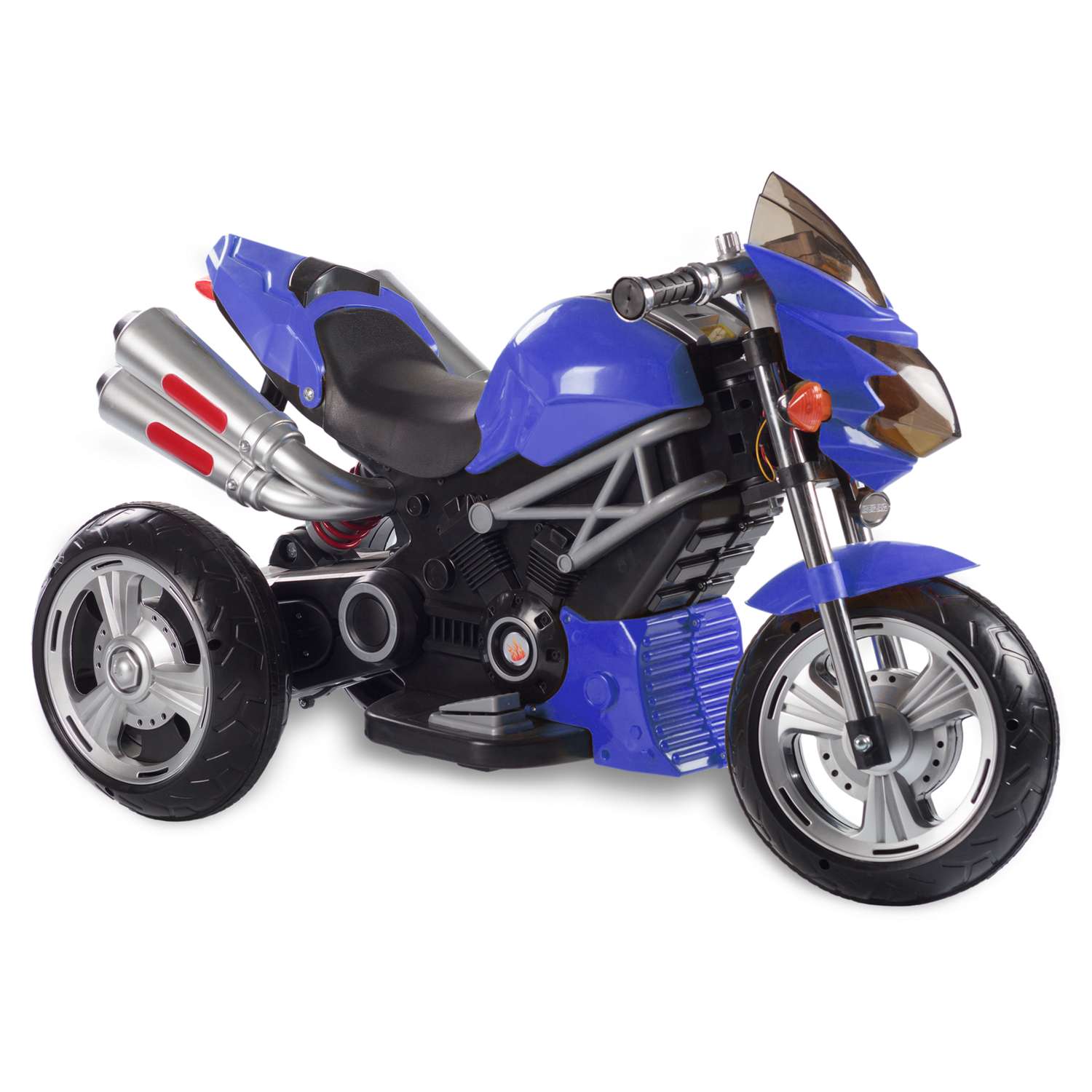 Мотоцикл BABY STYLE на аккумуляторе синий - фото 1