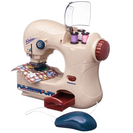 Швейная машинка игрушечная ABtoys модель 2 имитация шитья