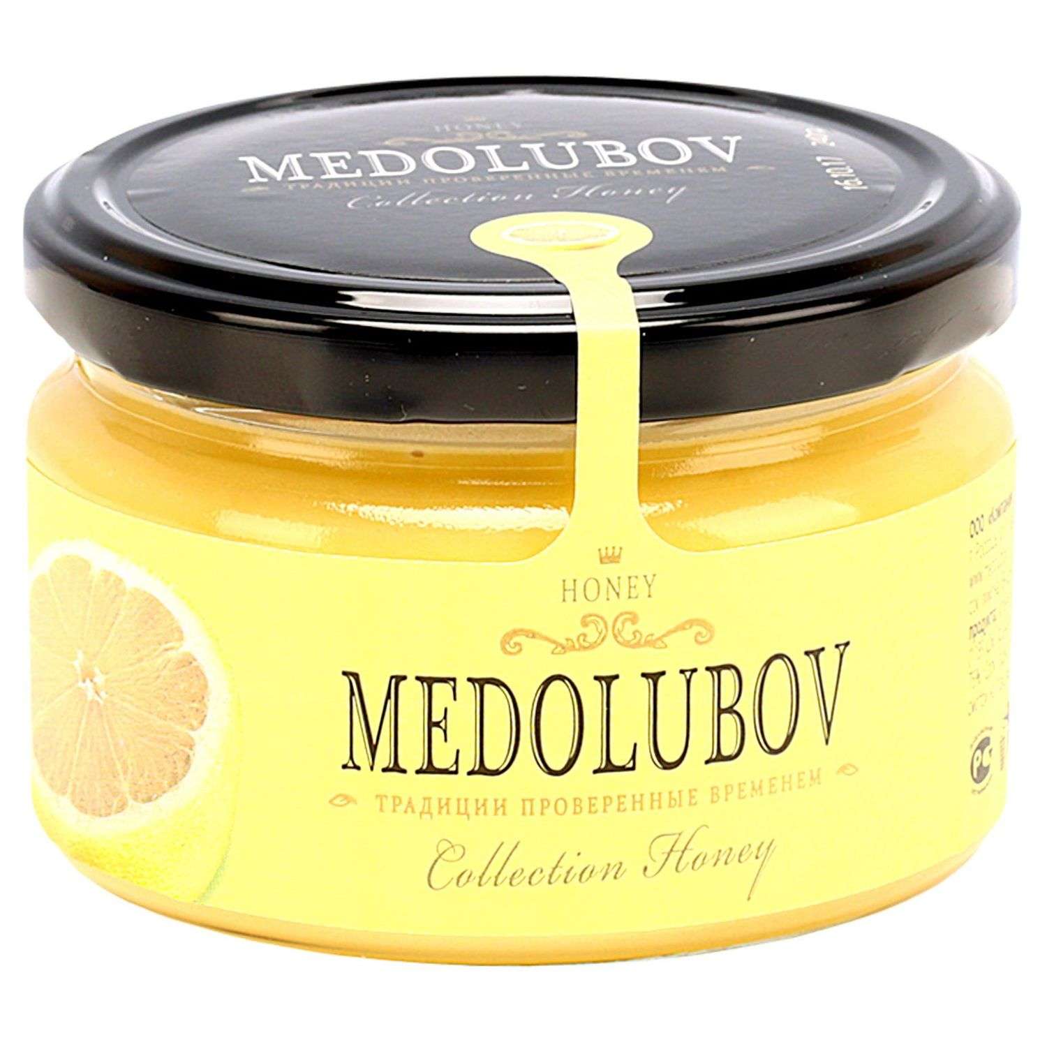 Мёд-суфле Медолюбов с лимоном 250мл - фото 1