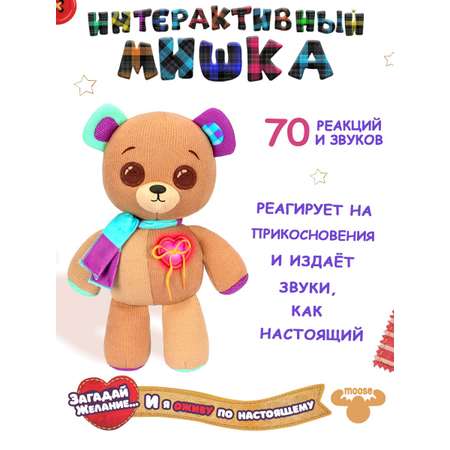 Игрушка интерактивная Moose Llp+Wp Медвежонок Thready