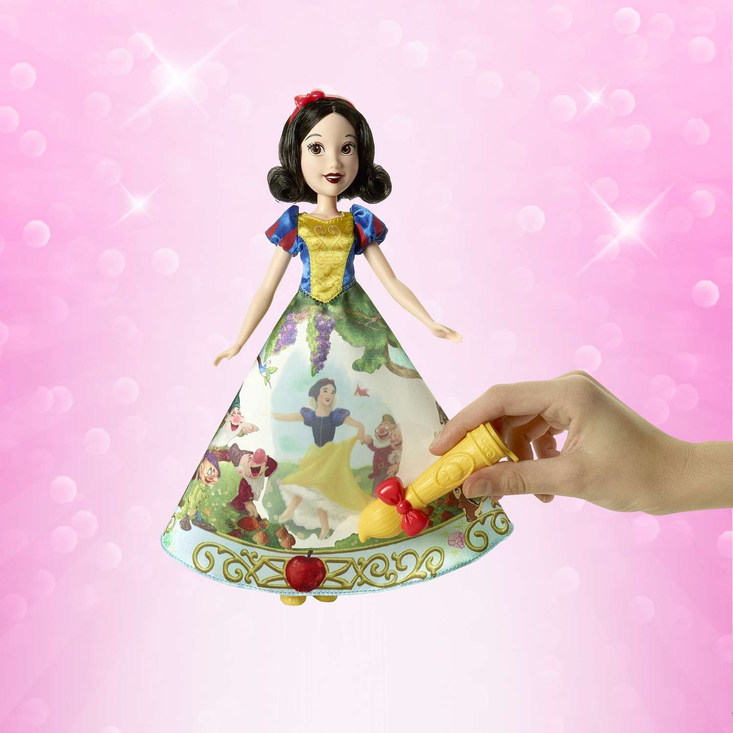Кукла Princess Hasbro в юбке с проявляющимся принтом Белоснежка B6851EU40 B5295EU6 B5295EU6 - фото 4