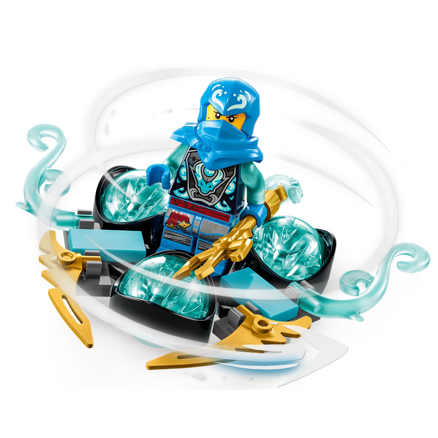 Конструктор LEGO Ninjago Nyas Dragon Power Spinjitzu Drift 71778 - фото 3