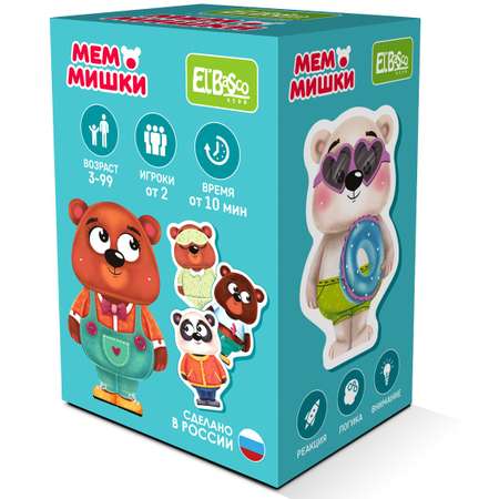 Развивающая игра El BascoKids Мемо Мишки