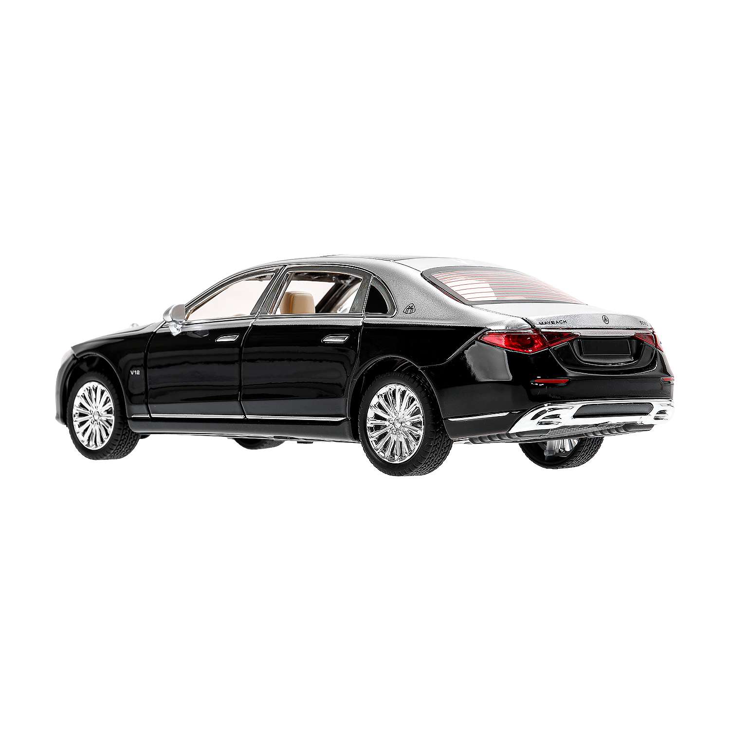 Автомобиль Huada Toys Mercedes Benz 1:24 черный 384070 - фото 7