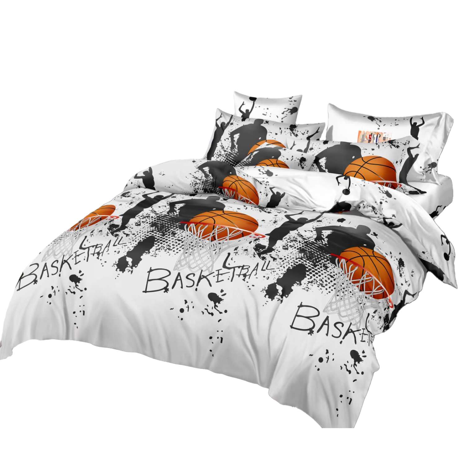 Комплект постельного белья Фабрика снов Poplin 1.5 спальное на молнии с наволочкой 50х70 - фото 1