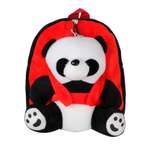 Рюкзак с игрушкой Little Mania красный Панда