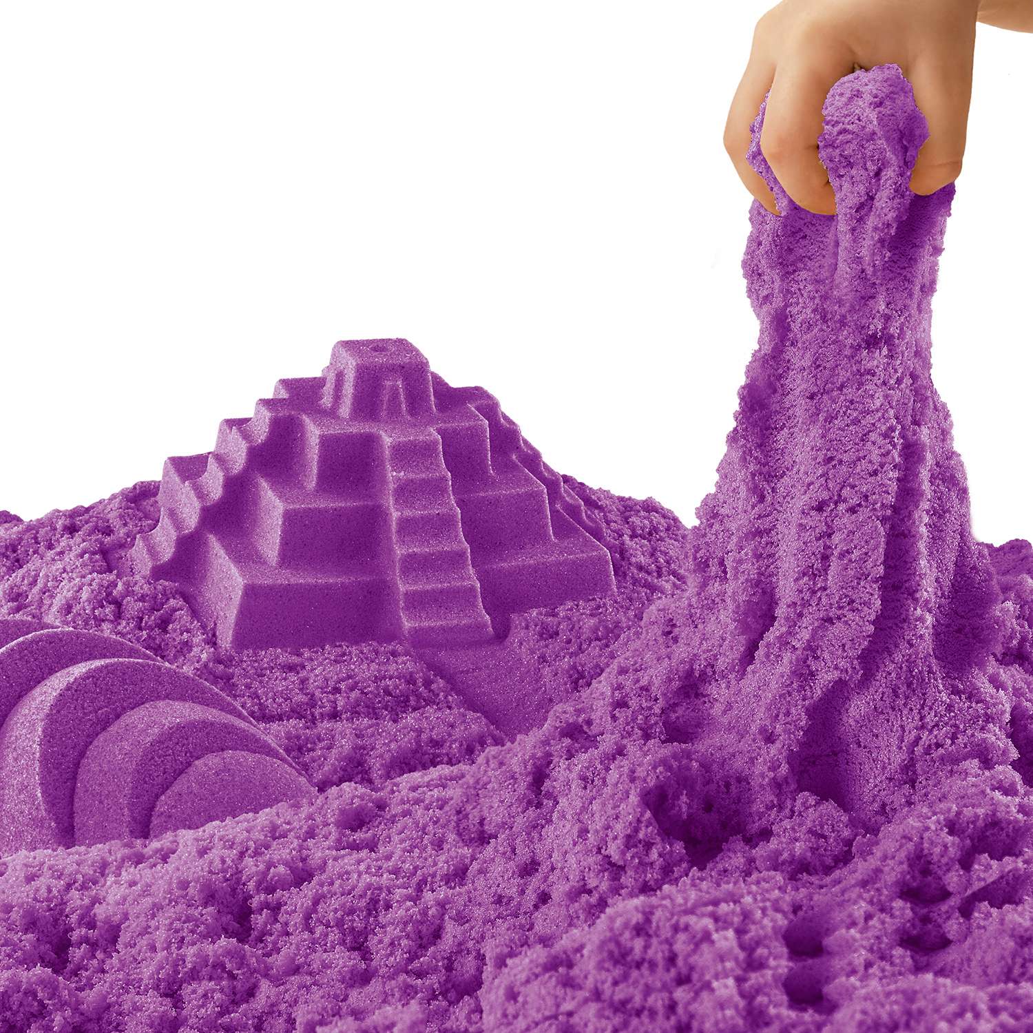 Игрушка Космический песок 500г Фиолетовый К003 - фото 4